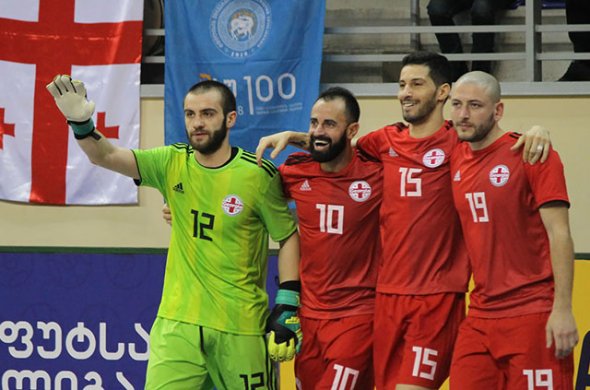 საქართველოს ფუტსალის ნაკრებმა რუსეთთან მატჩისთვის მზადება დაიწყო საქართველოს ფუტსალის ნაკრებმა რუსეთთან მატჩისთვის მზადება დაიწყო