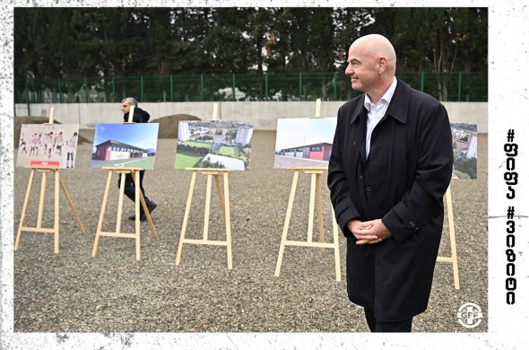 ფიფა-ს პრეზიდენტი საქართველოს ერთდღიანი ვიზიტით სტუმრობდა ფიფა-ს პრეზიდენტი საქართველოს ერთდღიანი ვიზიტით სტუმრობდა