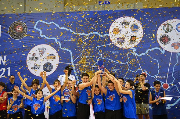 ჯუნიორ NBA-GBF “ა”ლიგის ჩემპიონი ნიუ იორკ ნიქსი (თბილისი ბასკეტი) გახდა ჯუნიორ NBA-GBF “ა”ლიგის ჩემპიონი ნიუ იორკ ნიქსი (თბილისი ბასკეტი) გახდა