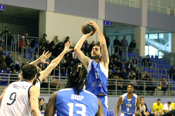 თსუ-მ ოლიმპს 75:54 სძლია და ნახევარფინალურ სერიაში ჩამორჩენა შეამცირა თსუ-მ ოლიმპს 75:54 სძლია და ნახევარფინალურ სერიაში ჩამორჩენა შეამცირა