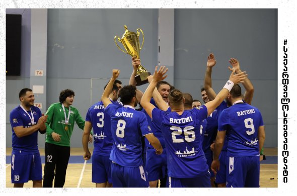 კალათბურთის შემდეგ, ბათუმის ხელბურთელთა კლუბი საქართველოს ჩემპიონია