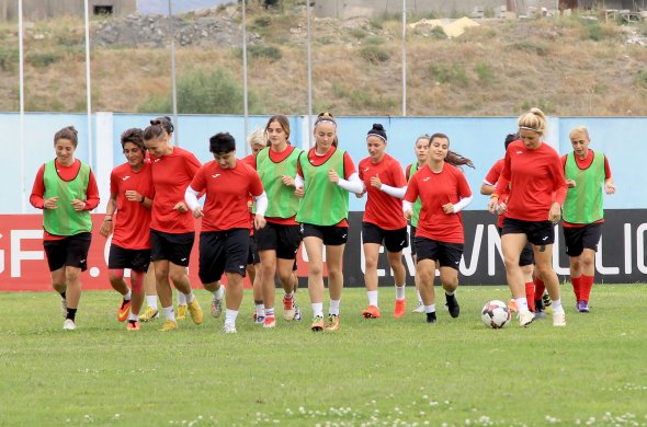 ქალთა ნაკრები იტალიის ეროვნულთან სათამაშოდ ემზადება ქალთა ნაკრები იტალიის ეროვნულთან სათამაშოდ ემზადება