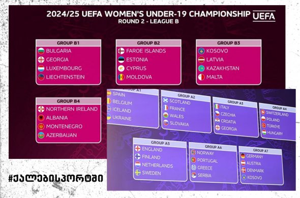 დღეს საქართველოს 19 და 17 წლამდე გოგონათა მეტოქეებიც გაირკვნენ