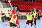 ხელბურთელთა ნაკრებმა გადამწყვეტი მატჩის წინ, თბილის არენაზე ივარჯიშა