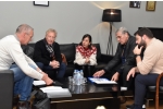 სეოკ-ის პრეზიდენტი ლერი ხაბელოვი ტრამპლინის ექსპერტებს შეხვდა