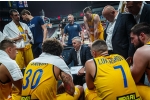 უკრაინელთა ლატვიელმა მწვრთნელმა მატჩის ფინალურ სირენასთან ერთად, ქართველთა სათადარიგო სკამს უხამსი ჟესტი უჩვენა