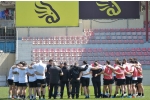 სუპერ თასის ნახევარფინალამდე ერთი დღით ადრე