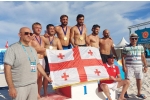 ქვიშის მოჭიდავეთა ეროვნული ნაკრების წარმატებული ასპარეზობა ნიცაში