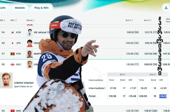 მილანი-კორტინას ზამთრის ოლიმპიურ თამაშებში ქართველებმა ასპარეზობა დაასრულეს მილანი-კორტინას ზამთრის ოლიმპიურ თამაშებში ქართველებმა ასპარეზობა დაასრულეს