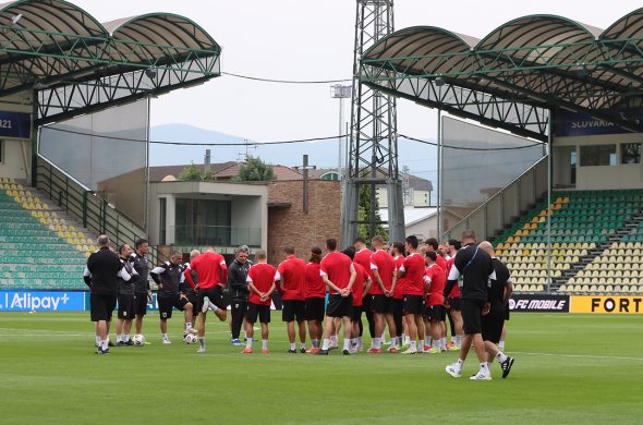 საქართველოს ახალგაზრდულმა ოფიციალურ მატჩამდე ბოლოჯერ ივარჯიშა