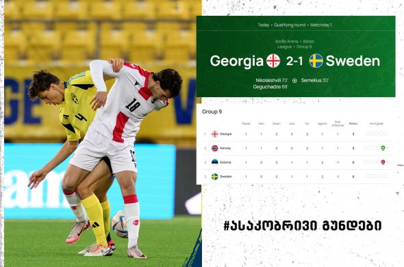 საქართველოს 19-წლამდე ნაკრებმა მოგებით დაიწყო... საქართველოს 19-წლამდე ნაკრებმა მოგებით დაიწყო...